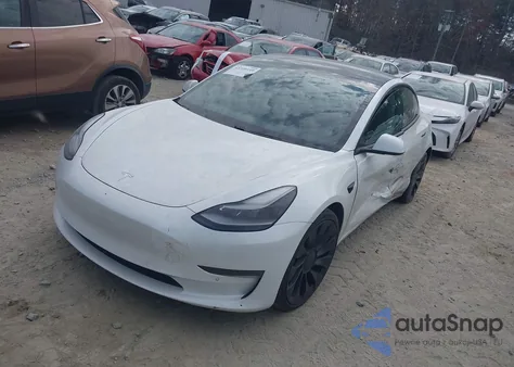 2021 Tesla Model 3 Performance Dual Motor All-Wheel Drive from USA, damaged, VIN 5YJ3E1EC5MF981179